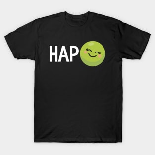 Hap-Pea - Happy Pea Pun 2 T-Shirt